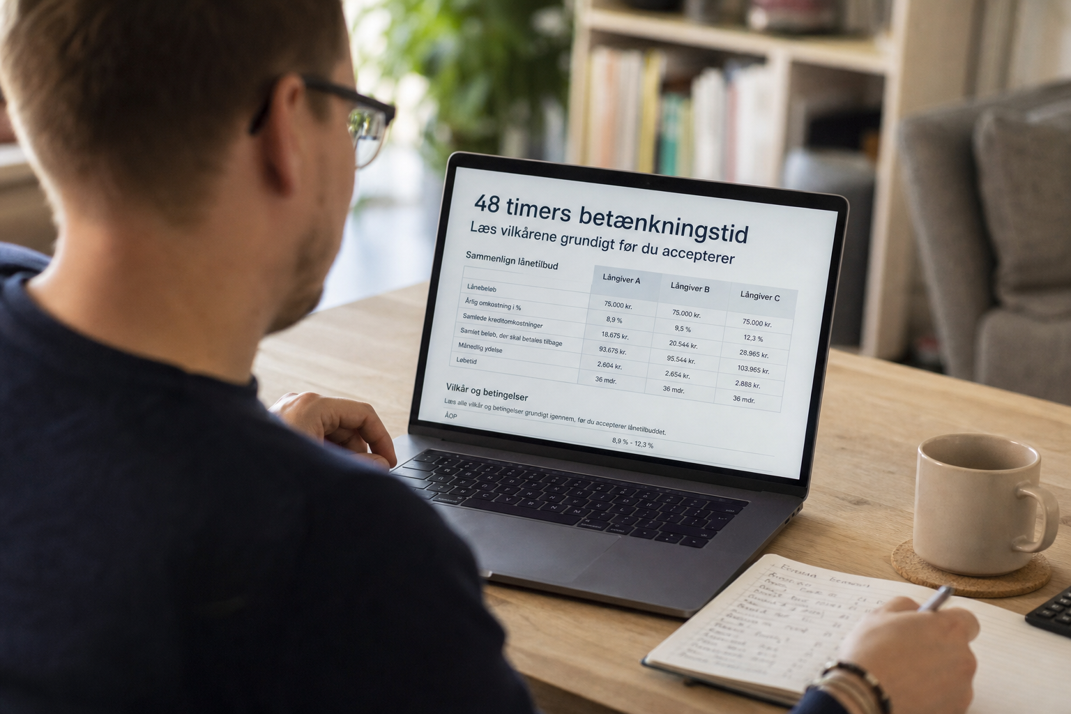 48 timers betænkningstid på lån: Hvornår gælder reglen? | Monino.dk