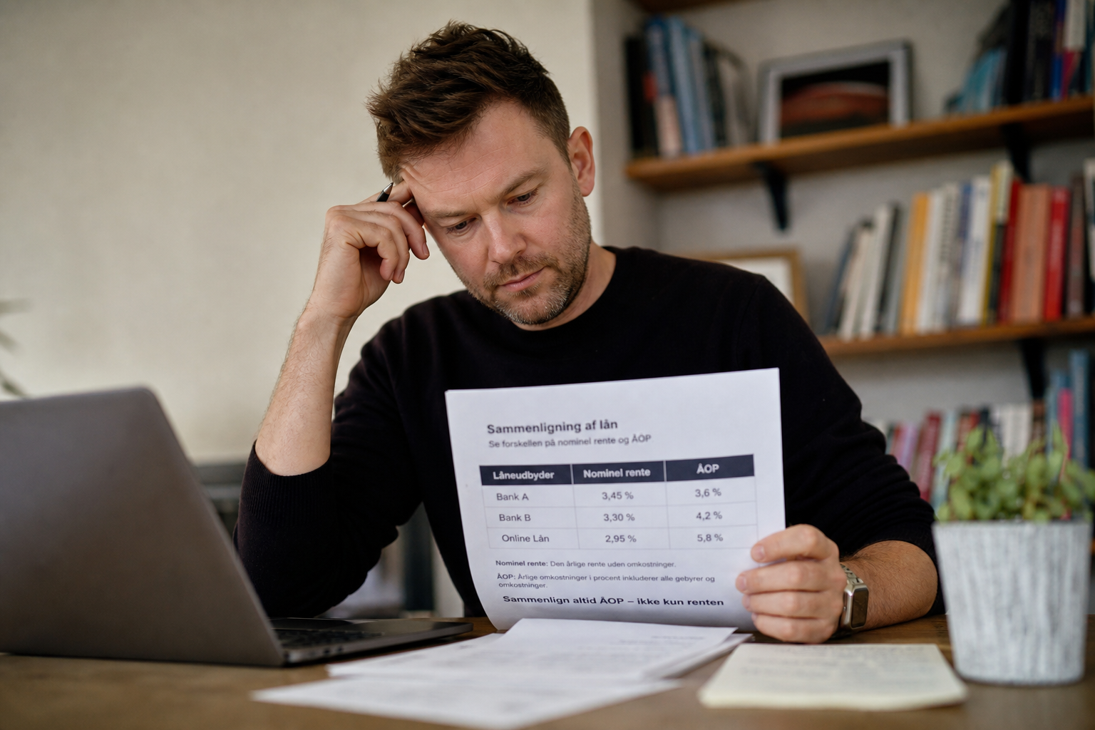 ÅOP forklaret: Derfor må du aldrig kun kigge på renten | Monino.dk