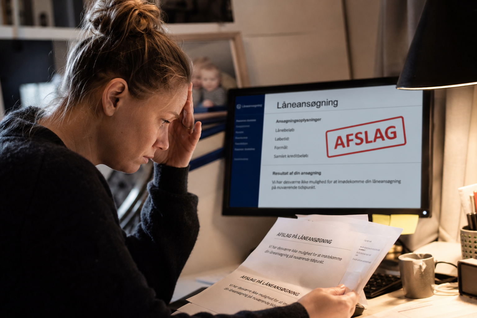 Afslag på lån: Derfor bliver du ikke godkendt (2026)
