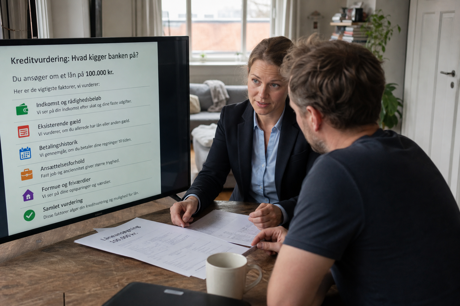 Kreditvurdering: Hvad kigger banken på? (Komplet guide) | Monino.dk