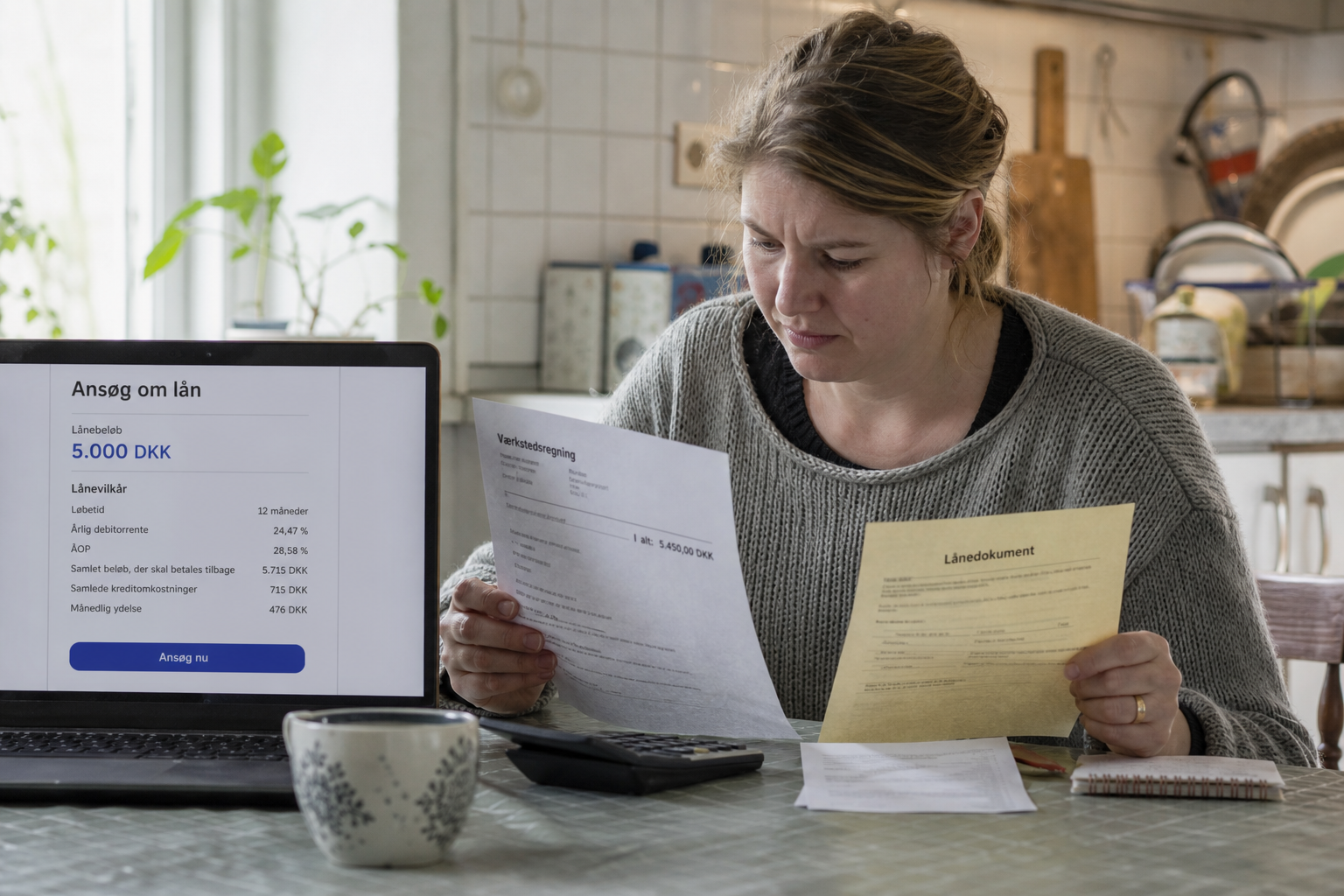 Lån 5.000 kr: Hvornår giver et lille lån mening? | Monino.dk